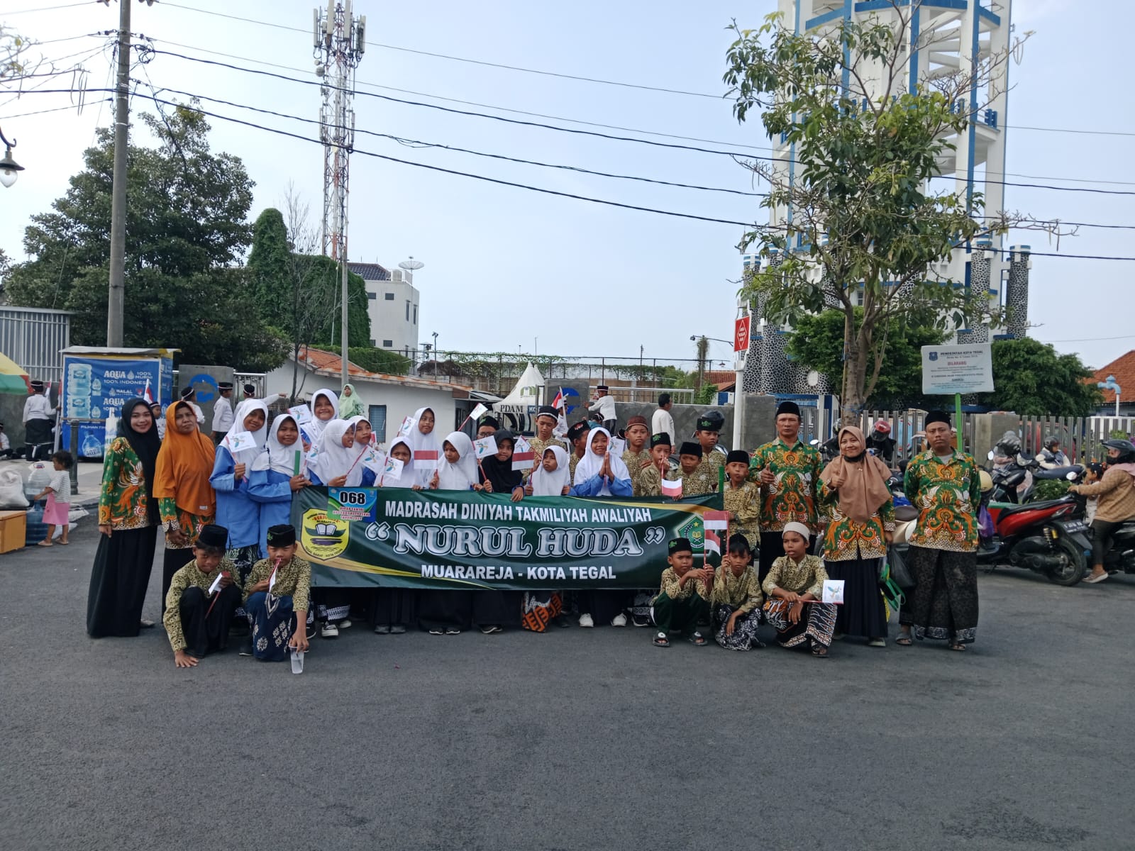 Mengikuti Kegiatan Upacara Dalam Rangka Hari Santri Nasional